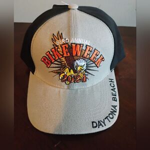 Daytona Beach 2024 Black and Gray Hat